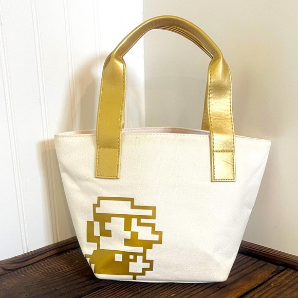 New Shu Uemura Super Mario Bros mini tote bag 2017 collectors item - Picture 1 of 6